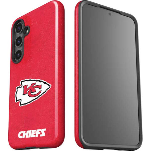 NFL Kansas City Chiefs Distressed Galaxy S25 Plus Impact Case